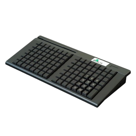 Программируемая клавиатура PKB-111+D12MW, USB, card reader track 1+2, белая